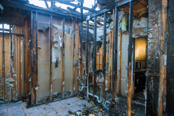 Professional Fire Damage Removal technician working in Prior Lake, MN